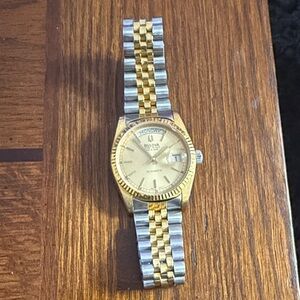 Bulova Gold and Silver Men's Watch